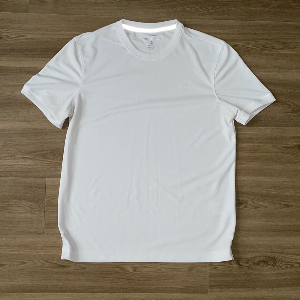 White Tahari 100% Polyester Shirt